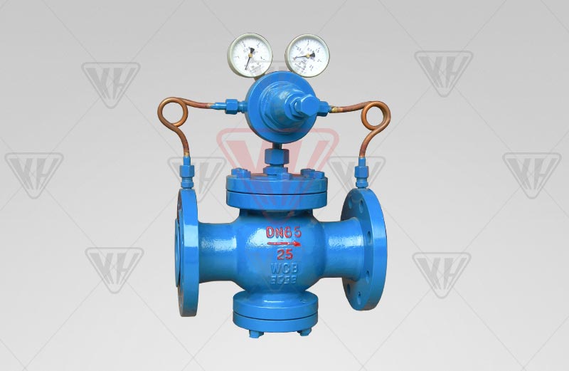 Piston gas pilot valve 